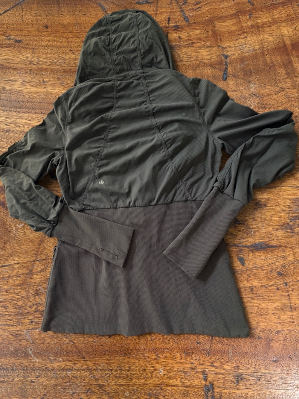 Lululemon Dance Studio Jacket III Reversible Full Zip Deep Coal Size 6 - Picture 8 of 15